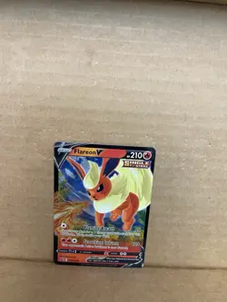 Pokemon Flareon V SWSH149 Sword & Shield BLACK STAR PROMO - Image 4