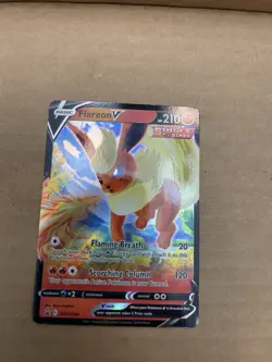 Pokemon Flareon V SWSH149 Sword & Shield BLACK STAR PROMO - Image 5