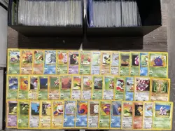 Huge Collection Bulk Lot of 688 Jungle/Team Rocket/ 1st ed Pokemon Cards Vintage - Image 1