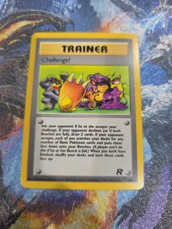 Challenge! 74/82 - Team Rocket Set - Uncommon Trainer - WotC Pokemon - NM - Image 1