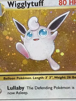WIGGLYTUFF ( 19/130 ) 1999-2000 Wizards Pokemon Base Set 2 Holo Rare - Image 2
