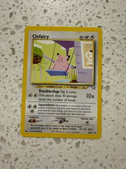 Pokemon Clefairy Neo Genesis Uncommon 1st Edition Regular 30/111 English NM+ - Image 1
