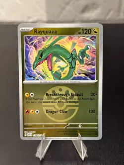 Rayquaza 153/217 (Friend Ball Pattern) Ascended Heroes Reverse Holo Pokemon TCG - Image 1