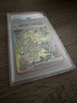 2025 POKEMON PRE EN-PRISMATIC EVOLUTIONS SAR Alt Full Art #144 LEAFEON EX PSA 9 - Image 3