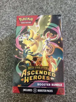 Pokemon TCG Mega Evolutions Ascended Heroes Booster Bundle - Image 1
