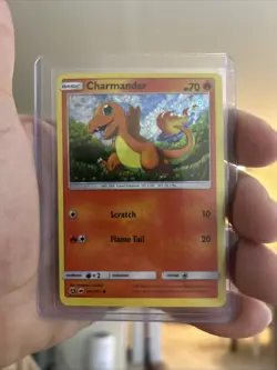 Pokemon 2018 Sun & Moon Alternate Art Promos Charmander 18a/147 Holo NM- - Image 1