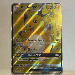 The Pokemon Company Raichu GX SM90 SM Promo Holo English 210HP Stage 1 - Image 1
