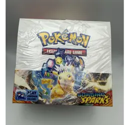 Pokemon Scarlet & Violet Surging Sparks Booster Box English 2024 Sealed - Image 1