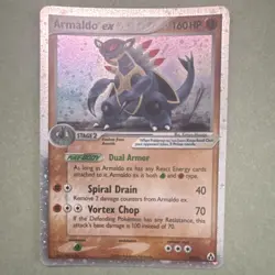 Pokemon Armaldo ex Ultra Rare Holo EX Legend Maker 84/92 160HP Stage 2 - Image 1