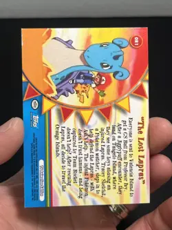 2000 Topps Pokemon TV Animation Edition Series 3 "The Lost Lapras" #OR1 Foil - Image 3