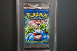 PSA Gem Mint 1999 WOTC Pokemon Base Set Foil Pack Venusaur Artwork WOTC - Image 4