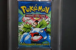 PSA Gem Mint 1999 WOTC Pokemon Base Set Foil Pack Venusaur Artwork WOTC - Image 5