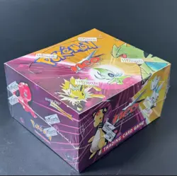 Pokemon Neo Destiny Booster Box Wizards of the Coast Celebi Ampharos Jolteon - Image 1