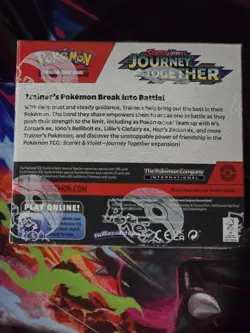 Pokemon TCG Scarlet Violet Journey Together Enhanced Booster Box - Image 3