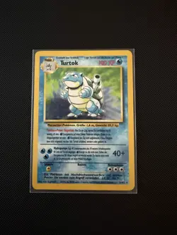 Pokemon TCG German Blastoise Turtok Base Set Holo Unlimited - Image 1
