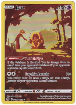 Jynx TG04/TG30 - Silver Tempest - NM Holo Trainer Gallery - Pokemon TCG - Image 1