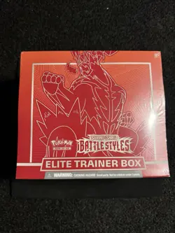 2021 Pokemon Sword &Shield, Battle Styles, Elite Trainer Box (Sealed) New ￼ - Image 1