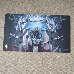 MTG Playmat Ultra Pro Edge Of Eternities Commander 2025 Pre-owned Good Condition - Image 1