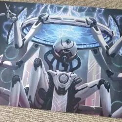 MTG Playmat Ultra Pro Edge Of Eternities Commander 2025 Pre-owned Good Condition - Image 2