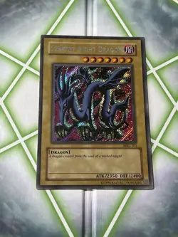 Yu-Gi-Oh Serpent Night Dragon MRL-103 Secret Rare Old Print NA Faded Near Mint - Image 2