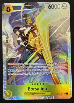 Borsalino SR EB04-58 - One Piece TCG: Adventure on Kami's Island (OP15-EB04) - Image 1