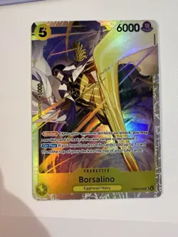 One Piece Borsalino Foil SR EB04-058 OP15 Adventure on Kami's Island NM - Image 1