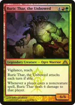 MTG - Ruric Thar, the Unbowed - Foil - Dragon's Maze - Magic the Gathering - Image 1