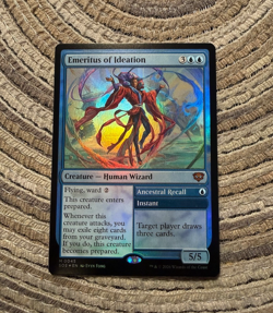 EMERITUS OF IDEATION FOIL - Mythic - SOS Secrets of Strixhaven MTG #0045 - Image 1