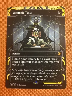 Vampiric Tutor M 35 - MTG Secrets of Strixhaven Mystical Archive - Image 1