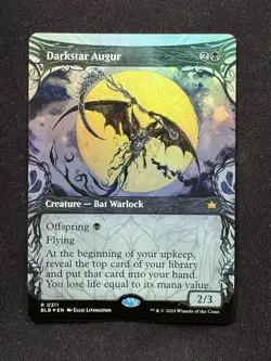 Darkstar Augur (SHOWCASE FOIL) - Bloomburrow (MTG) - Image 1