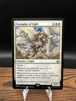 Exemplar of Light (FDN 0011) Foundations Regular, Magic The Gathering, NM - Image 1