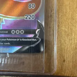 Charizard V SWSH050 Full Art Promo Holo Sword & Shield Pokemon Card (SEALED) - Image 5