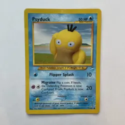 Pokemon Card Neo Destiny Psyduck 79/105 Common - Image 1