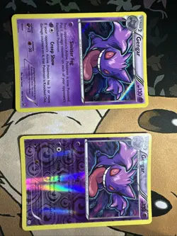 Pokemon BREAKthrough- Gengar 60/162 Holo & Genger 35/83 Reverse Holo Combo NM - Image 1
