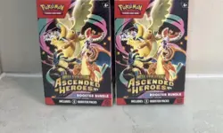 Pokemon TCG: Mega Evolution-Ascended Heroes Booster Bundle (6 Packs) - Image 1