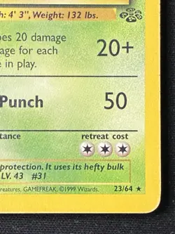 🌴 Nidoqueen 23/64 Jungle Unlimited Regular Non-Holo MP/HP WOTC Vintage Pokemon - Image 5