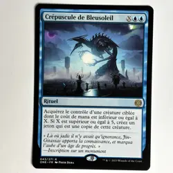CREPUSCULE DE BLEUSOLEIL MTG ONE - CARTE MAGIC THE GATHERING FR NEUF - Image 1