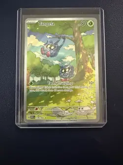 Tangela - 178/165 Illustration Rare Scarlet and Violet 151 Pokemon TCG NM - Image 1