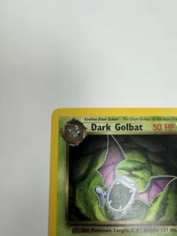 Pokemon Dark Golbat 24/82 Team Rocket Unlimited Regular Rare 50 HP English - Image 2