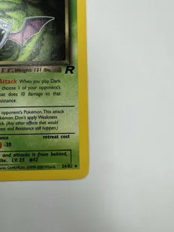 Pokemon Dark Golbat 24/82 Team Rocket Unlimited Regular Rare 50 HP English - Image 4