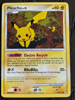 Pichu 93/123, Raichu 45/100 and (2) Pikachu 94/123 Pokemon Treasures 2007 - Image 4