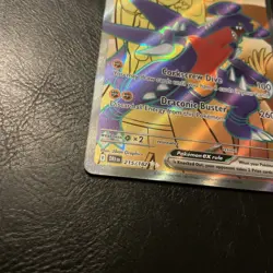 CYNTHIA'S GARCHOMP EX 215/182 ULTRA RARE DESTINED RIVALS POKEMON - Image 5