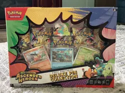 Sealed Ascended Heroes First Partner Deluxe Pin Collection Pokemon New Edition - Image 1