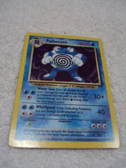 Pokemon Shadowless Base Set Poliwrath 13/102 - Image 1