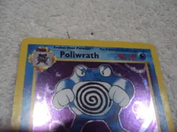 Pokemon Shadowless Base Set Poliwrath 13/102 - Image 3