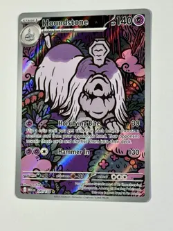 Pokemon TCG - Houndstone - 145/132 -2025 Mega Evolution ME01:MEG IR - Image 1