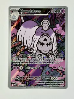 Pokemon TCG - Houndstone - 145/132 -2025 Mega Evolution ME01:MEG IR - Image 4