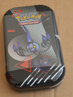 Pokemon Black Bolt White Flare Mini Tin Chandelure New Sealed - Image 1