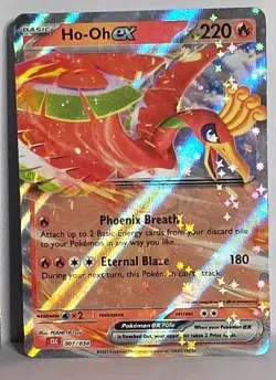 Ho-Oh EX 007/034 CLC Classic Collection Holo Charizard Deck NM-LP Pokemon (X2) - Image 3