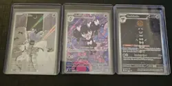 Gothita Gothorita Gothitelle 124 125 221 White Flare Illustration NM Pokemon - Image 1